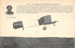 Aviation Le Biplan De Salver En Plein Vol
