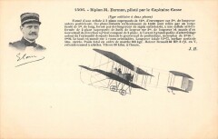Aviation Biplan M.farman Pilote Par Le Capitaine Casse -
													France
												