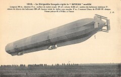 Aviation Le Dirigeable Francais Rigide Le Spiess Modifie