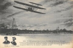 Aviation L'Aeroplane Des Freres Orville Et Wilbur Wright -
													France
												