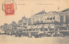 Trouville La Plage Et Le Grand Salon