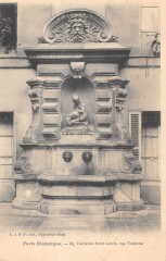 Paris IIIe Paris Fontaine Saint Louis Rue Turenne -
																					75003 Paris 3e
																			
