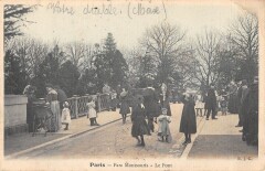 Parc Montsouris - Le Pont à Paris 14e