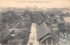 Vue générale de l'Hôpital Boucicaut à Paris 15e