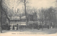 Le Chalet du Touring-Club au Bois de Boulogne à Paris 16e