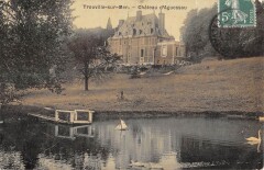 Trouville Sur Mer Chateau D'Aguesseau (cpa émail -
																					14360 Trouville-sur-Mer
																			