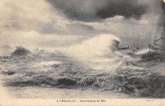 Trouville Bourrasque En Mer -
													14 Calvados
												