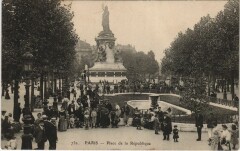 Paris 4e Place de la Répulbique