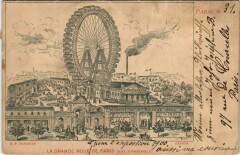 La Grande Roue de Paris (vue d'ensemble) à Paris 7e
