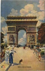 Paris 17e Arc de Triomphe de l'Etoile