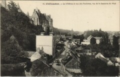 Chateaudun Le Chateau et rue des Fouleries France