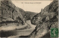Entree des Gorges de Chouvigny à Chouvigny
