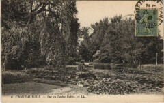 Chateauroux Vue au Jardin Public France -
													36 Indre
												