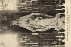 Issoudun Autel et Statue veneree de Notre-Dame France à Issoudun