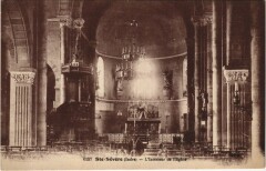 Ste Severe L'Interieur de l'Eglise France -
													36 Indre
												
