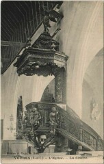 Yevres L'Eglise - La Chaire -
													28 Eure et Loir
												