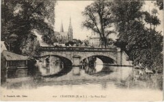 Chartres Le Pont-Neuf à Chartres