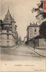 Chartres La Rue du Lycee France à Chartres