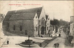 Nogent-le-Rotrou Eglise N.D. Et Rue Gouverneur France à Nogent-le-Rotrou