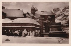Briancon Les portes Pignerol sous la neige France
