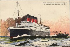 Paquebot Postal et Cargo Ships