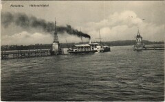 Konstanz - Hafeneinfahrt - Steamer Ships