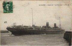 Le Havre - Depart de La Provence Ships