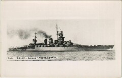 Italie - Cuirasse Andrea Doria Ships