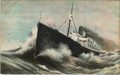 Transatlantique a Travers l'Ocean Ships