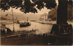 Steamers on a River Ships