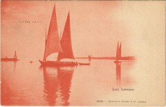 Lac Leman - Sailboats Ships
