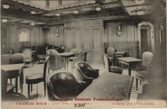 Charles Roux - Fumoir des 1. Classes Ships