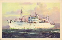 Le Paquebot Viet-Nam - Messageries Maritimes Ships