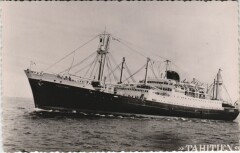 Tahitien - Compagnie des Messageries Maritimes Ships
