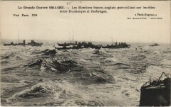 Monitors Franco-Anglais - 1914-1915 Ships