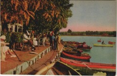 Vichy Bords de l'Allier, Embarcadere de Canotage à Vichy