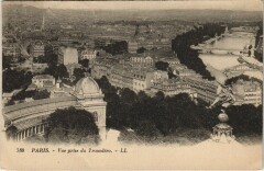 Paris 16e Vue prise du Trocadéro
