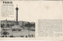 Paris 4e Place de la Bastille Colonne de Juillet