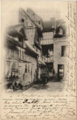 Compiegne Interieur d'une Vieille Maison - Rue Solferio