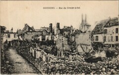 Soissons Rue du Grenier-a-Sel - Ruines -
													60 Oise
												