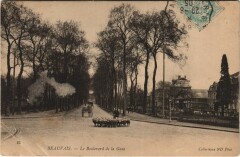Beauvais Le Boulevard de la Gare à Beauvais