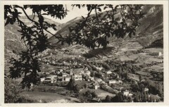 Annot Vue Generale vers Scaffarels à Annot