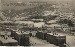 Barcelonnette Les Casernes et le Pavillon de l'Infirmerie à Barcelonnette