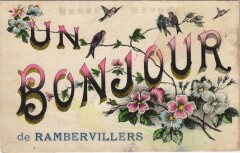 Un Bonjour de Rambervillers à Rambervillers