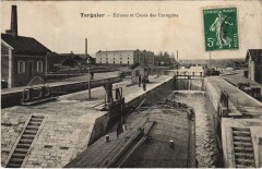 Tergnier ecluses et Quaisdes Entrepots à Tergnier