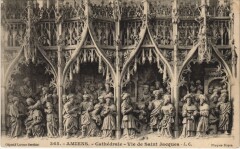Amiens Cathedrale Vie de Saint-jacques à Amiens