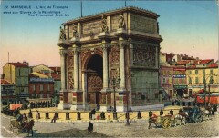 Marseille - L'arc de triomphe à Marseille