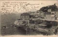 Marseille - La corniche vue de chez roubion à Marseille