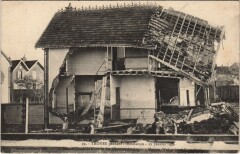Troyes Inondation 1910 Maison Walter à Troyes