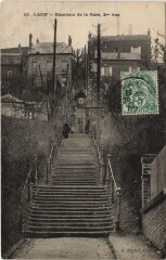 Laon Escaliers De La Gare